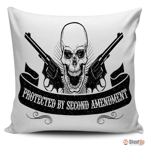 Protected By Second Amendment- Pillow Cover- Free Shipping