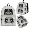 Saluki Dog Print Backpack-Express Shipping