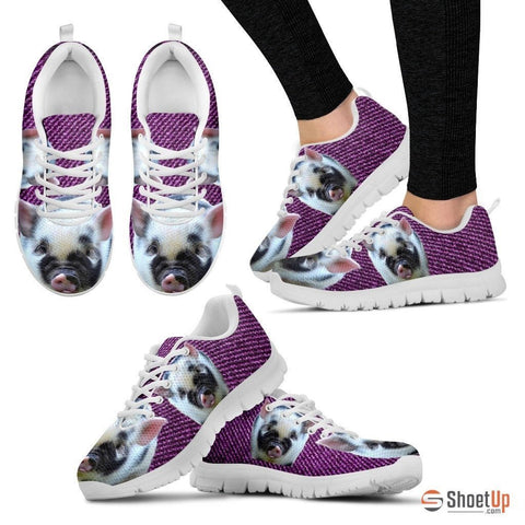 Violet Pig Running Shoes For Women-Free Shipping