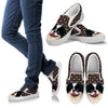 Japanese Chin Print Slip Ons For Women-Free Shipping