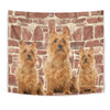 Australian Terrier Print Tapestry-Free Shipping