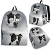 Boston Terrier Print Backpack- Express Shipping