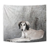 Cute Saluki Dog Print Tapestry-Free Shipping