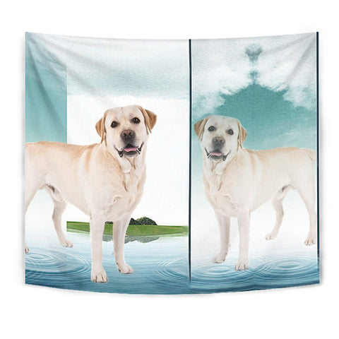 Labrador Retriever Print Tapestry-Free Shipping