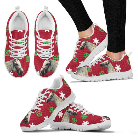 Appaloosa Horse Print Christmas Running Shoes For Women-Free Shipping