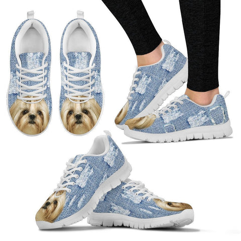 Shih Tzu Dog Print Running Shoes For Women-Free Shipping