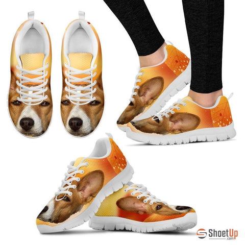 Basenji Dog Print Running Shoe For Women-Free Shipping