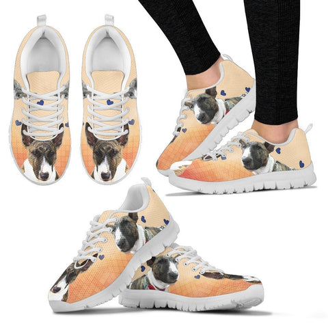 New Customized Bull Terrier Dog Print Running Shoes For Women-Express Shipping- Designed By Customer