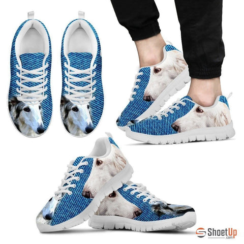 Borzoi-Dog Running Shoes For Men-Free Shipping Limited Edition