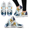 Japanese Chin In King Style Print Running Shoes- Free Shipping