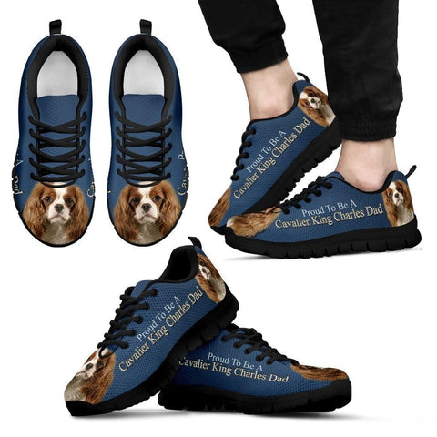 'Proud To Be A Cavalier King Charles Dad' Running Shoes-Father's Day Special