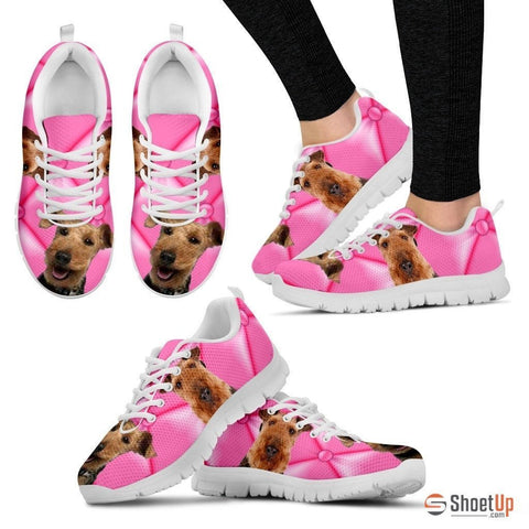 Welsh Terrier Dog Running Shoes For Women-Free Shipping