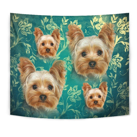 Amazing Yorkshire Terrier Print Tapestry-Free Shipping