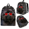 Affenpinscher Dog Print Backpack-Express Shipping