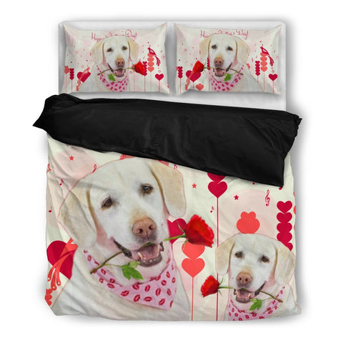 Valentine's Day Special Labrador Retriever Print Bedding Set-  Free Shipping
