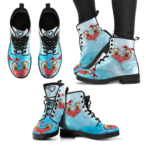 Valentine's Day Special-Cairn Terrier Print Boots For Women-Free Shipping