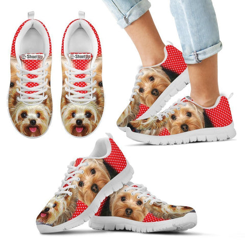 Yorkshire Terrier Print Running Shoes For Kids- Free Shipping