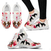 Valentine's Day Special Cavalier King Charles Spaniel Print Running Shoes For Women- Free Shipping