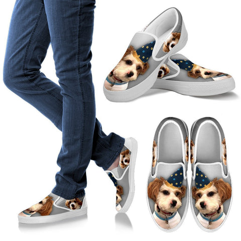 Customized Pet Print Slip Ons For Women-Express Shipping- (#1238)