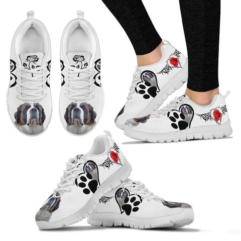 Valentine's Day Special-Saint Bernard Print Running Shoes For Women-Free Shipping