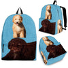 Spanish Water Dog Print Backpack-Express Shipping