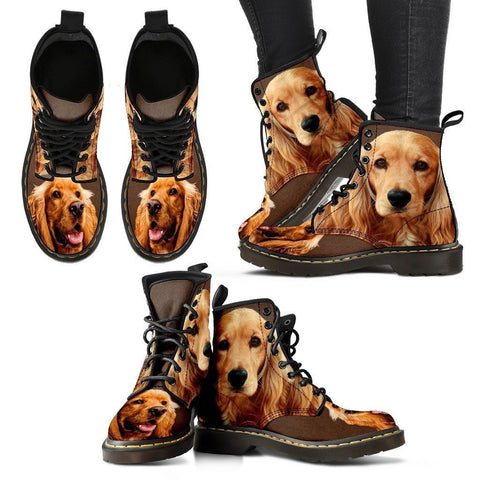 Amazing Cocker Spaniel Boots For Women- Express Shipping