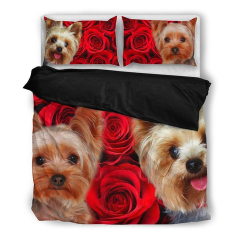 Yorkshire Terrier Bedding Set- Free Shipping