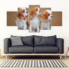 Cavalier King Charles Spaniel Print- Piece Framed Canvas- Free Shipping
