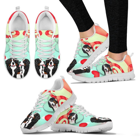 Valentine's Day Special-Bernese Mountain Dog Print Running Shoes For Women-Free Shipping-Paww-Printz-Merchandise
