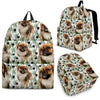 Tibetan Spaniel Dog Print Backpack-Express Shipping