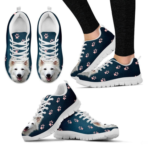 New Customized Dog Print Running Shoes For Women-Designed By Nicole Greub