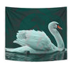 Lovely Swan Bird Print Tapestry-Free Shipping