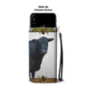 Galloway Cattle (Cow) Print Wallet Case-Free Shipping