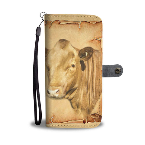 Dexter Cattle (Cow) Print Wallet Case-Free Shipping
