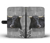 Welsh Black cattle (Cow) Print Wallet Case-Free Shipping