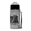 Welsh Black cattle (Cow) Print Wallet Case-Free Shipping