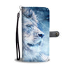Snowy Lion Print Wallet Case-Free Shipping