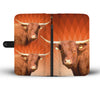Salers Cattle (Cow) Print Wallet Case-Free Shipping