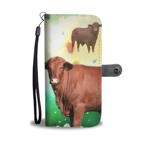 Santa Gertrudis Cattle (Cow) Print Wallet Case-Free Shipping