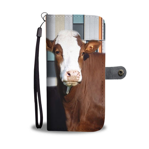 Simmental cattle (Cow) Print Wallet Case-Free Shipping