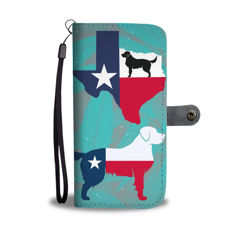 Amazing Golden Retriever Dog From TX Print Wallet Case-Free Shipping-TX State