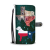 Golden Retriever In Lots Print Wallet Case-Free Shipping-TX State