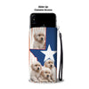 Golden Retriever Puppies Print Wallet Case-Free Shipping-TX State