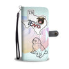 Cute Pug Print Wallet Case-Free Shipping-TX State