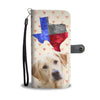 Lovely Labrador Retriever Print Wallet Case- Free Shipping-TX State
