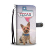 Cute Yorkshire terrier Print Wallet Case-Free Shipping-TX State