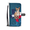 Cute Chihuahua Dog Print Wallet Case-Free Shipping-TX State
