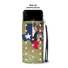 Cute Yorkshire Terrier Dog Print Wallet Case-Free Shipping-TX State