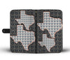 French Bulldog Pattern Print Wallet Case-Free Shipping-TX State