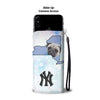 Pug Dog Print Wallet Case-Free Shipping-NY State